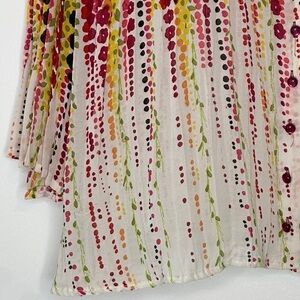 Maggie Barnes Multicolor Dotted Women's Top